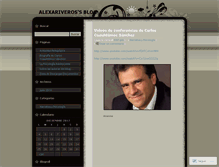 Tablet Screenshot of alexariveros.wordpress.com