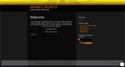 Desktop Screenshot of bribblesecrets.wordpress.com