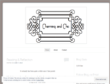 Tablet Screenshot of charmingandchic.wordpress.com