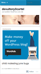 Mobile Screenshot of desultory0cartel.wordpress.com