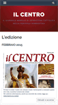 Mobile Screenshot of giornaleilcentro.wordpress.com