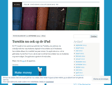Tablet Screenshot of ictenonderwijs.wordpress.com