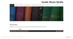 Desktop Screenshot of insidemusicmedia.wordpress.com