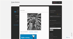 Desktop Screenshot of brassbutton.wordpress.com