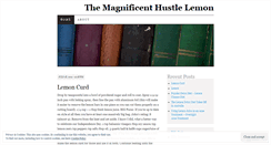 Desktop Screenshot of hustlelemon.wordpress.com