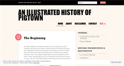 Desktop Screenshot of pigtownhistory.wordpress.com