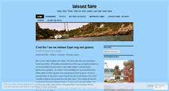 Desktop Screenshot of laissezfaireopreis.wordpress.com