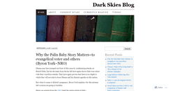 Desktop Screenshot of darkskies1.wordpress.com