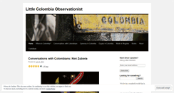 Desktop Screenshot of littlecolombiaobservationist.wordpress.com