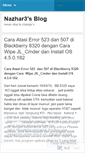 Mobile Screenshot of nazhar3.wordpress.com