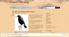 Desktop Screenshot of louiseh7762.wordpress.com