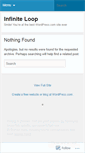 Mobile Screenshot of infinite8loop.wordpress.com