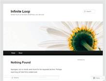 Tablet Screenshot of infinite8loop.wordpress.com