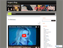 Tablet Screenshot of angiewall.wordpress.com