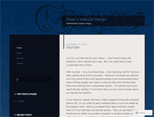 Tablet Screenshot of dawnswebsitedesign.wordpress.com