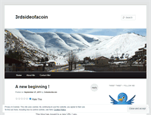 Tablet Screenshot of 3rdsideofacoin.wordpress.com