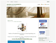 Tablet Screenshot of booksiswonderful.wordpress.com