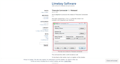 Desktop Screenshot of limeboysoftware.wordpress.com