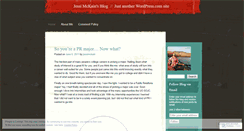 Desktop Screenshot of jessimckain.wordpress.com