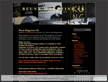 Tablet Screenshot of bluntmagazineuk.wordpress.com