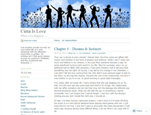 Tablet Screenshot of cintaislove.wordpress.com