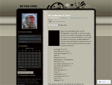 Tablet Screenshot of bdpascher.wordpress.com