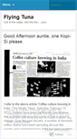 Mobile Screenshot of flyingtuna.wordpress.com