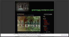 Desktop Screenshot of greeneggg.wordpress.com
