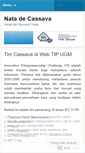 Mobile Screenshot of natadecassava.wordpress.com