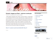 Tablet Screenshot of cassiocurvo.wordpress.com