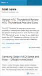 Mobile Screenshot of hokinews.wordpress.com