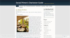 Desktop Screenshot of charlestonguide.wordpress.com