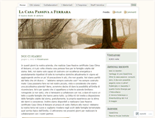 Tablet Screenshot of casapassivaferrara.wordpress.com