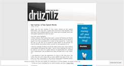 Desktop Screenshot of druznuz.wordpress.com