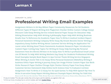 Tablet Screenshot of lermanx.wordpress.com