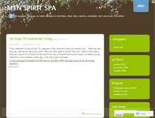 Tablet Screenshot of mtnspiritspa.wordpress.com