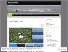 Tablet Screenshot of nuoveidee.wordpress.com