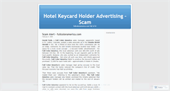 Desktop Screenshot of keycardholderscam.wordpress.com