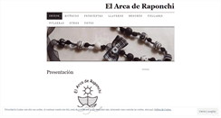 Desktop Screenshot of elarcaderaponchi.wordpress.com