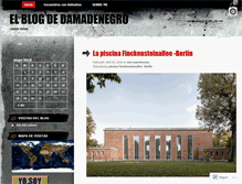 Tablet Screenshot of damadenegro.wordpress.com