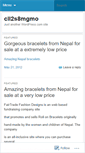Mobile Screenshot of cll2s8mgmo.wordpress.com