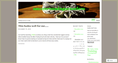 Desktop Screenshot of amomrunningsenseless.wordpress.com