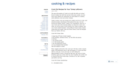 Desktop Screenshot of cookingnrecipes.wordpress.com