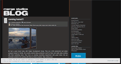 Desktop Screenshot of mergestudios.wordpress.com