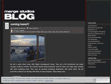 Tablet Screenshot of mergestudios.wordpress.com