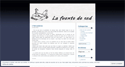 Desktop Screenshot of lafuentedesed.wordpress.com