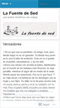 Mobile Screenshot of lafuentedesed.wordpress.com