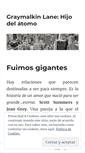 Mobile Screenshot of graymalkinlane.wordpress.com