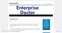 Desktop Screenshot of enterprisedoc.wordpress.com
