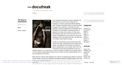 Desktop Screenshot of docufreak.wordpress.com